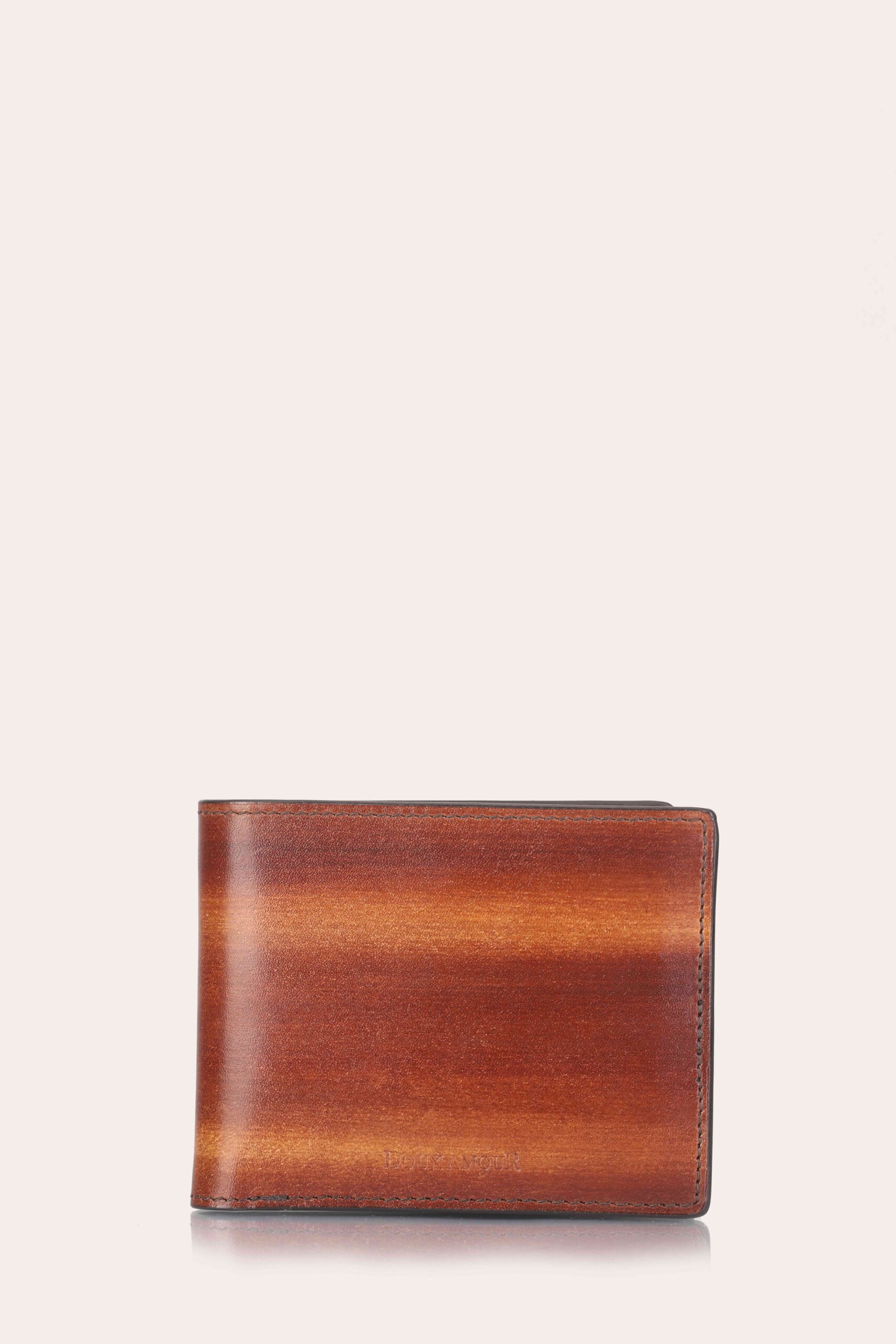 ALFRED BILL FOLD WALLET AND CARD HOLDER- TEAK – Doux Amour